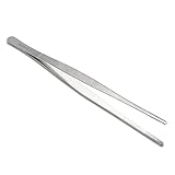 30cm Lange Edelstahl Lebensmittel Zange Gerade Pinzette Küche Werkzeug