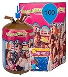Helium Ballongas Heliumgas für bis zu 100 Ballons Luftballons Latexballons Folienballons Party Spaß Heliumstar®