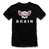 shirtground Pinky Brain T-Shirt schwarz-Black XL