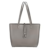 tragwert. Shopper Handtasche Lara in grau - Henkeltasche für Damen