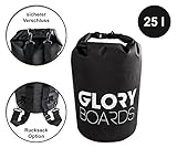 DRYBAG 25L, WASSERDICHTE TASCHE, TROCKENRUCKSACK, Schützt vor Staub, Wasser, Sand, Schnee Ideal für Urlaub, Boote, Rafting, Camping, Wasserdichte Kameratasche, Wasserdichte Handtasche 25 Liter