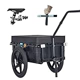 TIGGO 16” Lastenanhänger & Handwagen Fahrradanhänger 60kg Zuladung