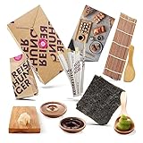 Reishunger Sushi Box (8-teilig, für bis zu 4 Personen) Komplett-Set mit Original Japanischen Zutaten – perfekt auch als Geschenk