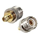 5 x Adapter UHF Buchse SO239 SO-239 auf SMA Buchse Legierung RF koaxial Konverter