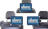 Girafus KFZ Kopfstützenhalterung für 7-10,5 Zoll Tablet 360° Kugelgelenk Universal Tablet KFZ Halterung für iPad 1 2 3 4 Pro (9,7) Samsung Galaxy Tab