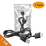 EXINOZ® Playstation PS Vita Charger 1.2m | USB Data Transfer and Sync Power Charger | High-Quality Cable with 1-Year Replacement Warranty (1 Pack)