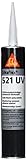 Sikaflex 521 UV-Dichtstoff, schwarz 300 ml
