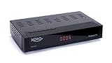 Xoro HRT 8730 Hybrid DVB-C/DVB-T/T2 Receiver (HDTV H.265, kartenloses Irdeto-Zugangssystem für Freenet TV, Kabelfernsehen, Mediaplayer, PVR Ready, HDMI, USB 2.0, 12V) schwarz