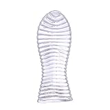 Wiederverwendbare Kondom aus Medizinische TPR, fünfmal dehnen, Hülle Gerippt Stimulieren Ejakulation Verzögerung Penis Sleeve Sex Toys