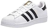 Adidas Unisex-Kinder Superstar J Low-Top, Weiß Core Black/FTWR White, 38 EU
