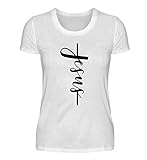 Jesus - Christliches Statement Design Damenshirt