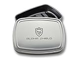 ALPHA SHIELD - G3 Keyless Go Schutz Aluminiumdose für Autoschlüssel, 1000% sichere NFC Schlüsselhülle ohne Kompromisse! Extrem robuste Neuentwicklung. Key Safe Box für Funkschlüssel. 