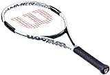 Wilson Herren Tennisschläger Hammer 6, Silber/Weiß/Schwarz, 2, WRT653000