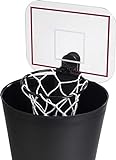 balvi Basketballkorb für den Mülleimer, Papierkorb mit Sound - toller Spaß für im Büro und Zuhause