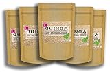 Quinoa DE Samen weiß 5kg (5 x 1kg) Sparpaket. Von bester Qualität