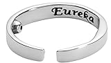 Eureka Akurpressur Ring Sterling Silber-925 gegen Schnarchen (Medium)