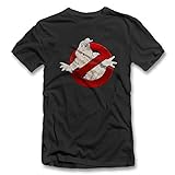 shirtground Ghostbusters Vintage T-Shirt dunkelgrau-Dark-Gray XL