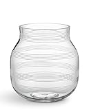 Kähler Omaggio Glas Vase H170 transparent