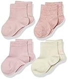 s.Oliver Socks Unisex Baby Fashion 4p. Socken, Rosa (Rosé 12), 19/22 (per of 4