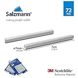 Salzmann 3M Scotchlite Speichenreflektoren für Fahrradspeichen, StVZO zugelassen (72 stück)
