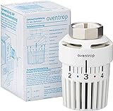 Oventrop Thermostat Uni LH *1-5 weiss mit Nullstellung 7-28 °C 