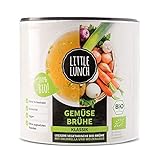 Little Lunch Bio Brühe |"Gemüsebrühe Klassik" | Ohne Zucker & Hefe | 420g | Vegan | Ohne Geschmacksverstärker